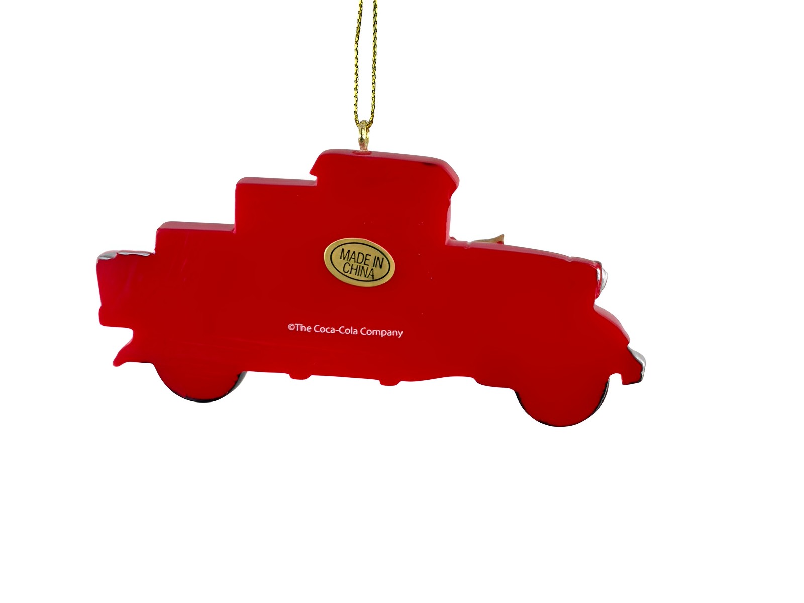 Coca Cola Weihnachtsmann Pickup Truck Christbaumschmuck 