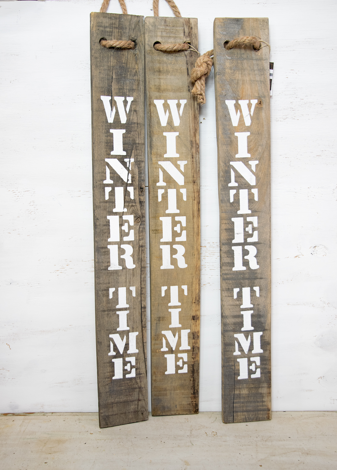 Türschild Winter Time Holz Maritim  Landhausstil