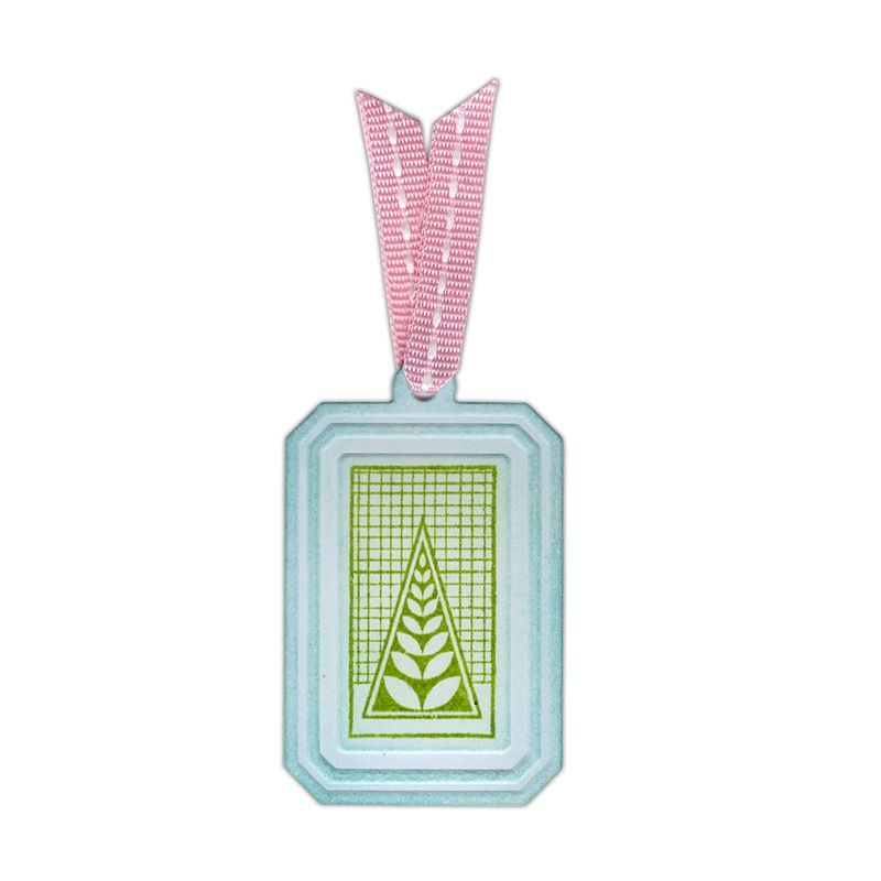 Sizzix Stanze Embosslits Charm Emerald