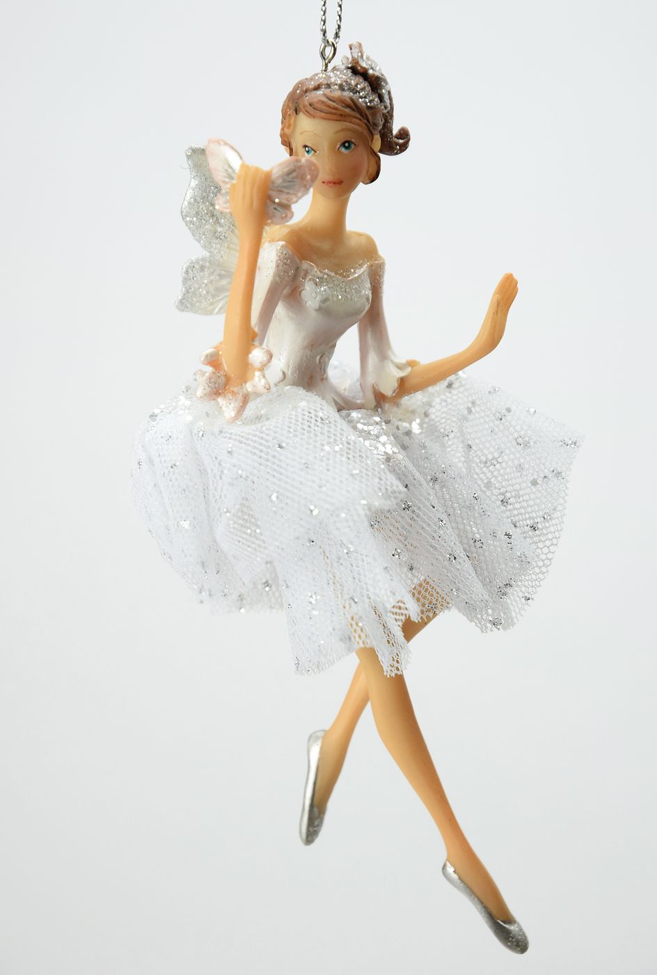 Ballerina White Christbaumschmuck