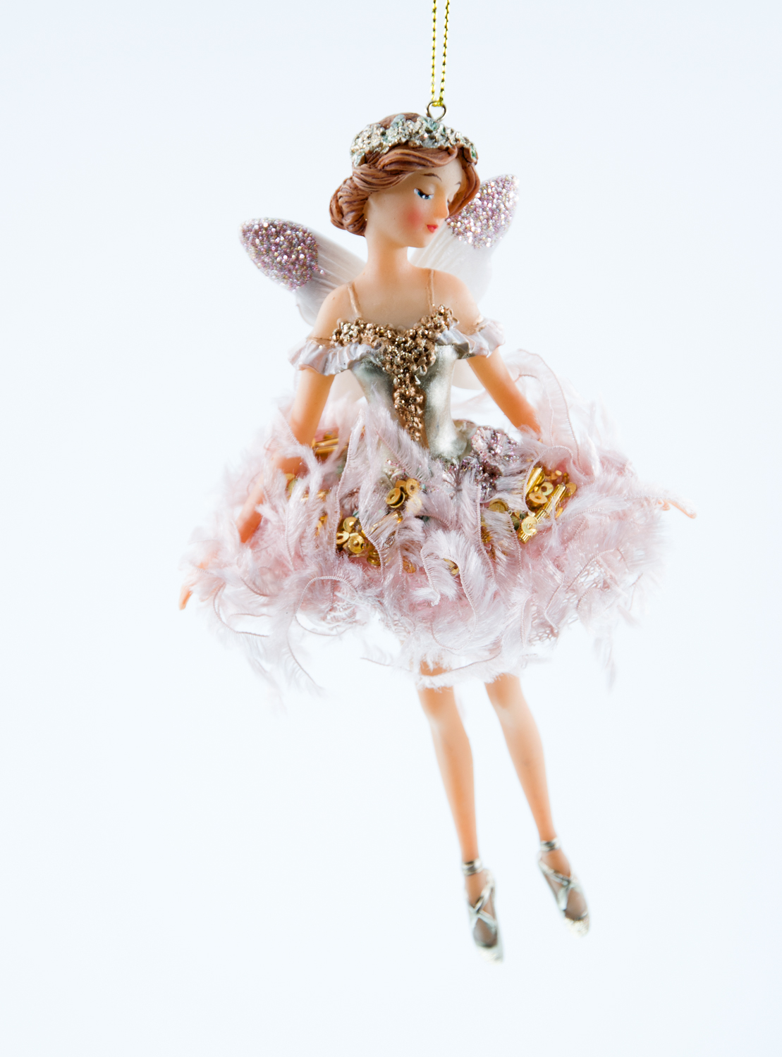 Ballerina Tänzerin Christbaumschmuck