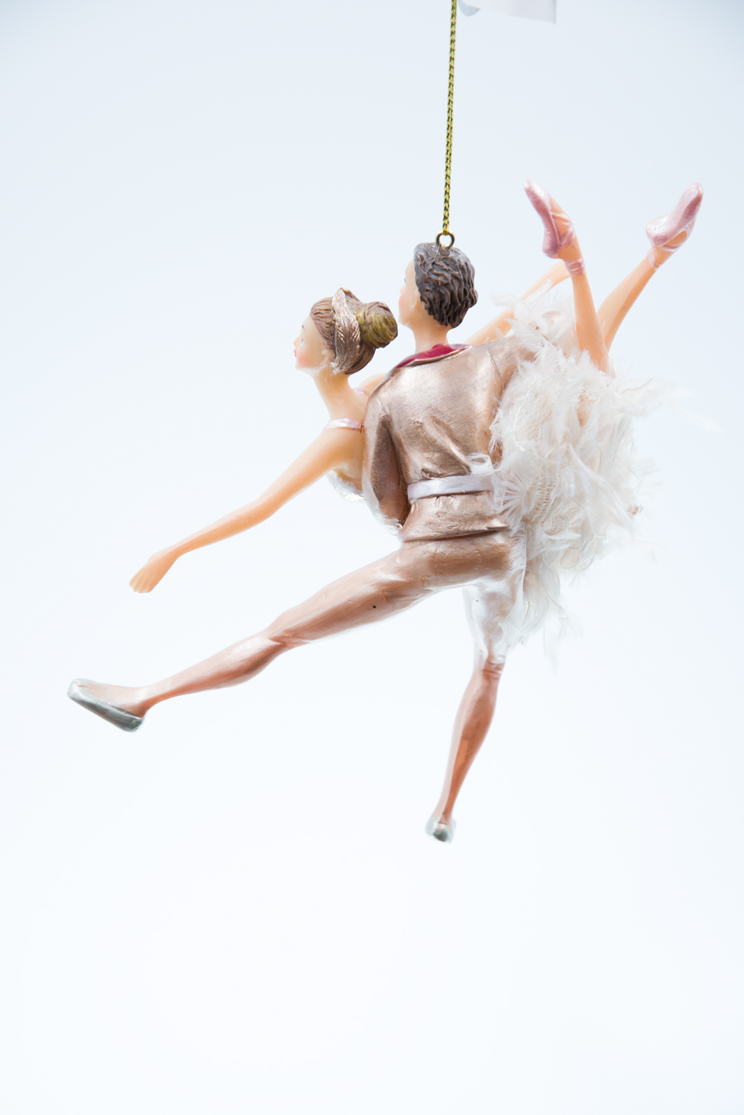 Goodwill Fluffy Ballet Couple Tanzendes Paar Christbaumschmuck