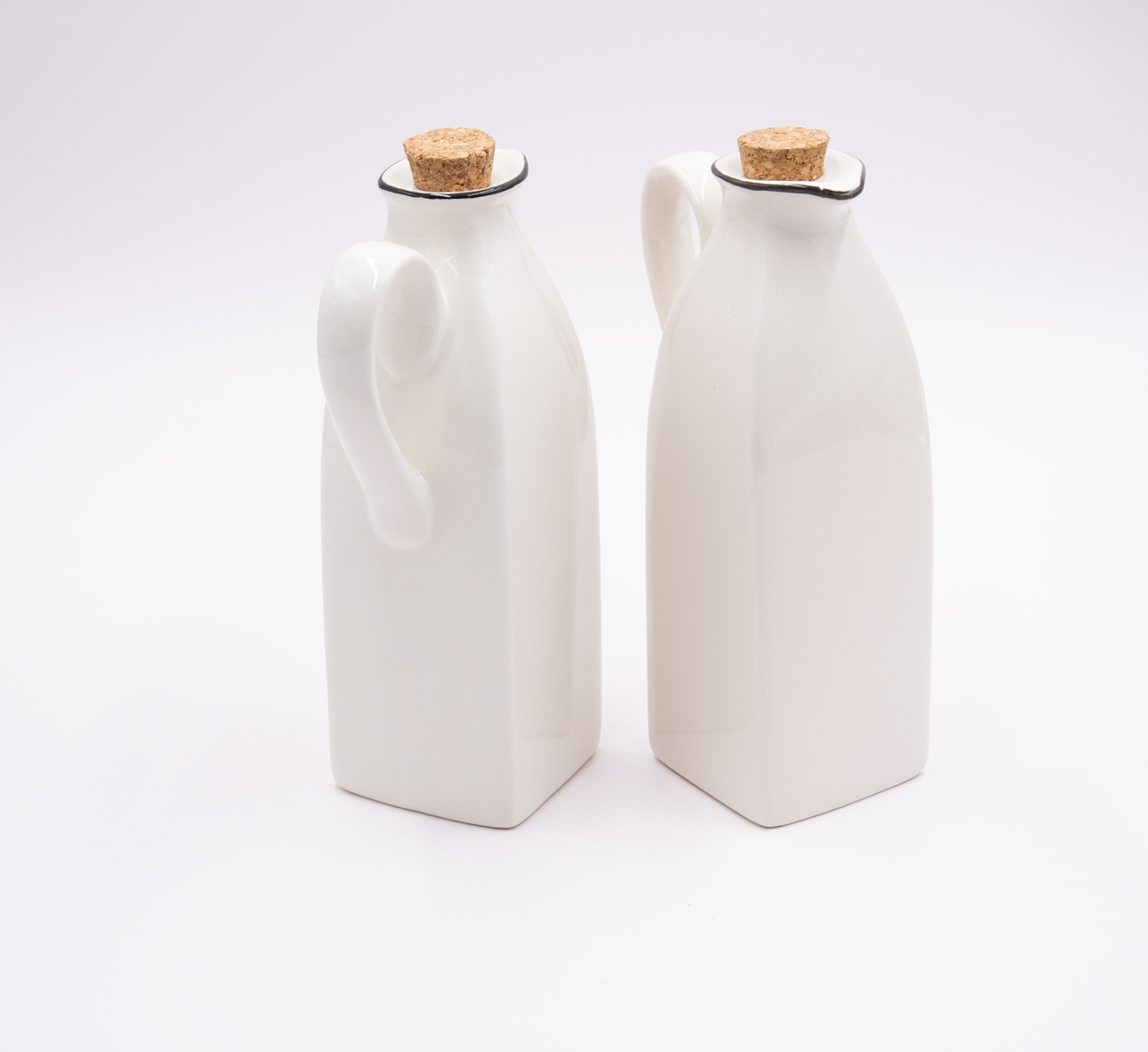 Essig- & Öl Set Keramik Landhausstil 