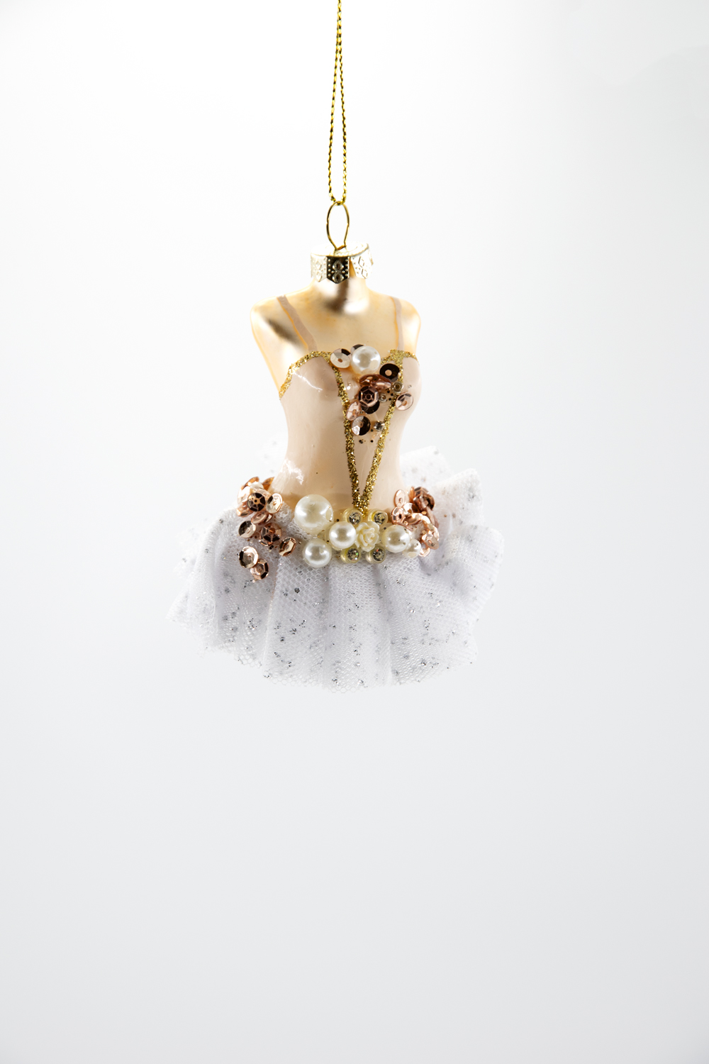 Ballerina Büste Mannequin Christbaumschmuck 