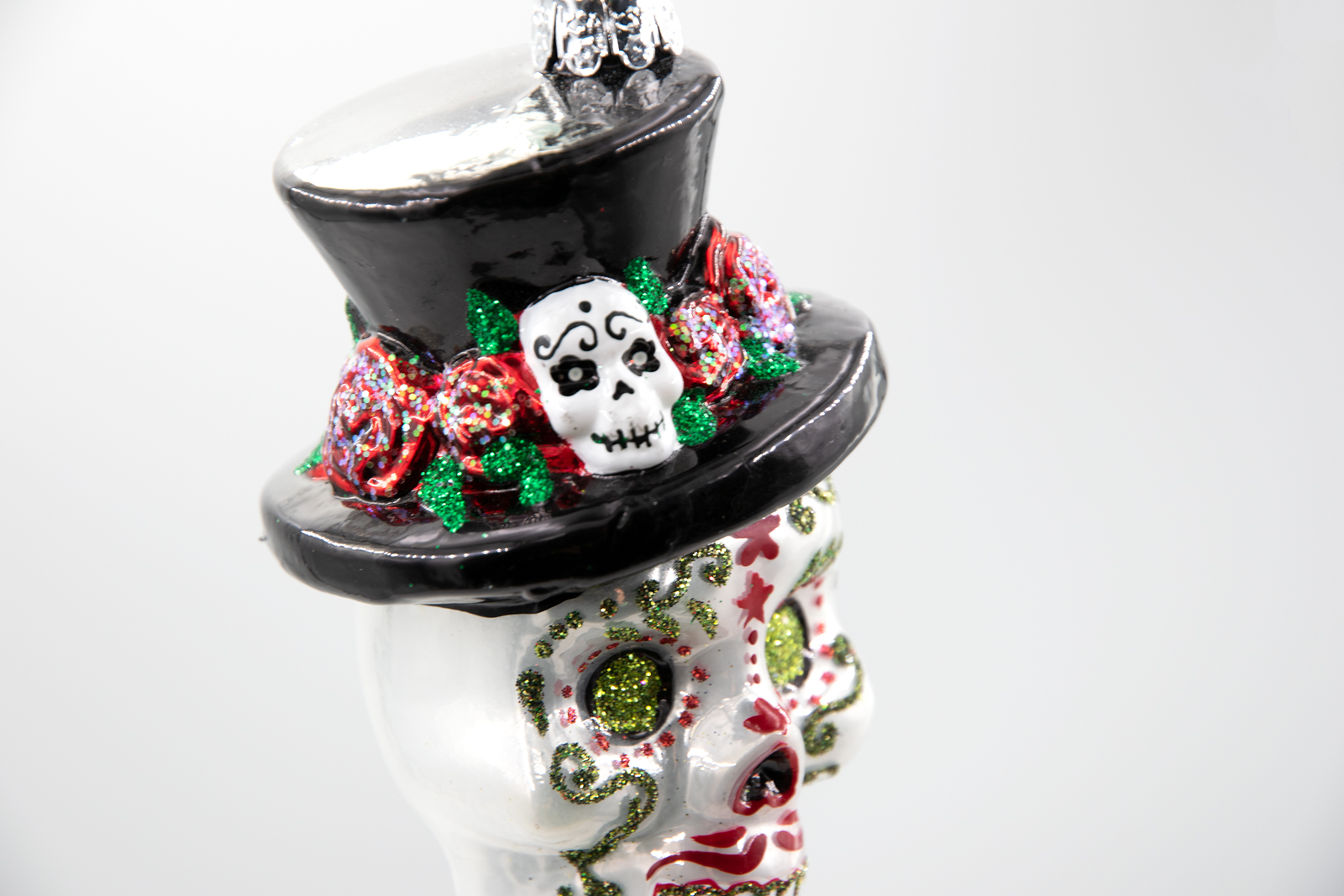 Kurt S. Adler Totenkopf Skeleton Weihnachtsschmuck