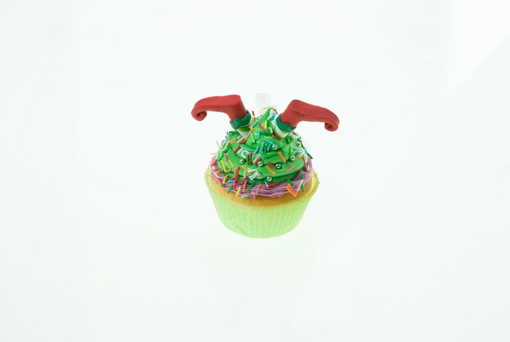 Cupcake Character Weihnachtsschmuck