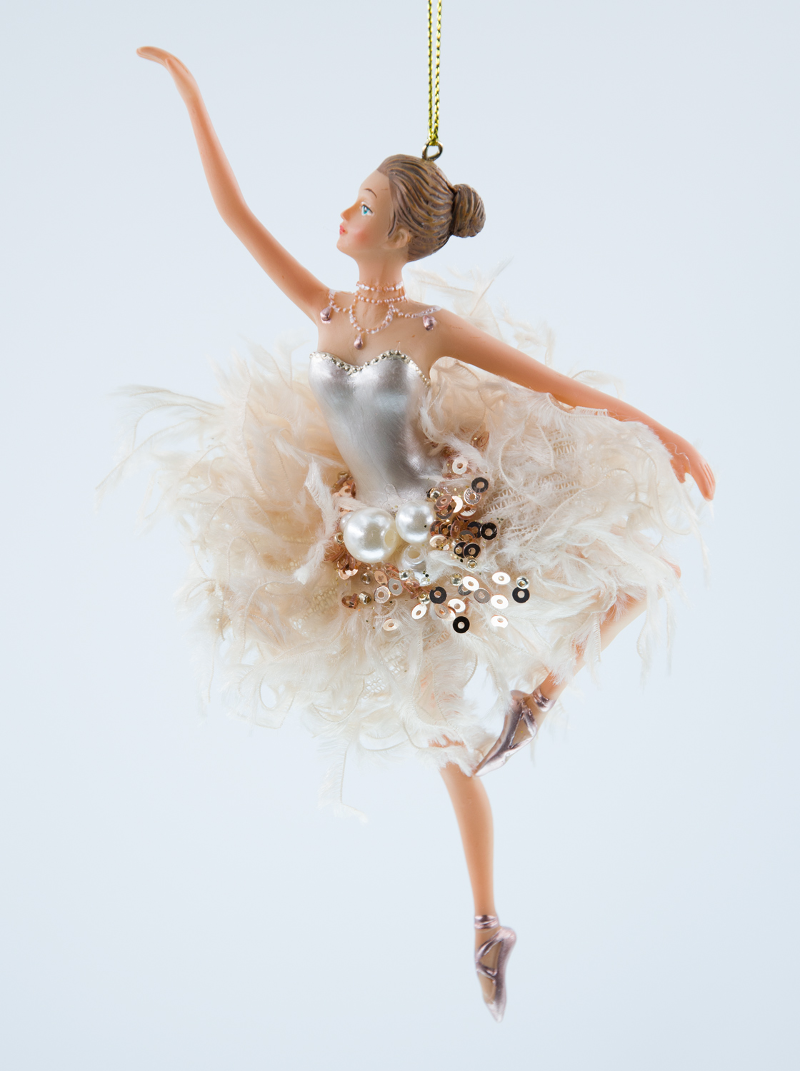 Ballerina Tänzerin Christbaumschmuck