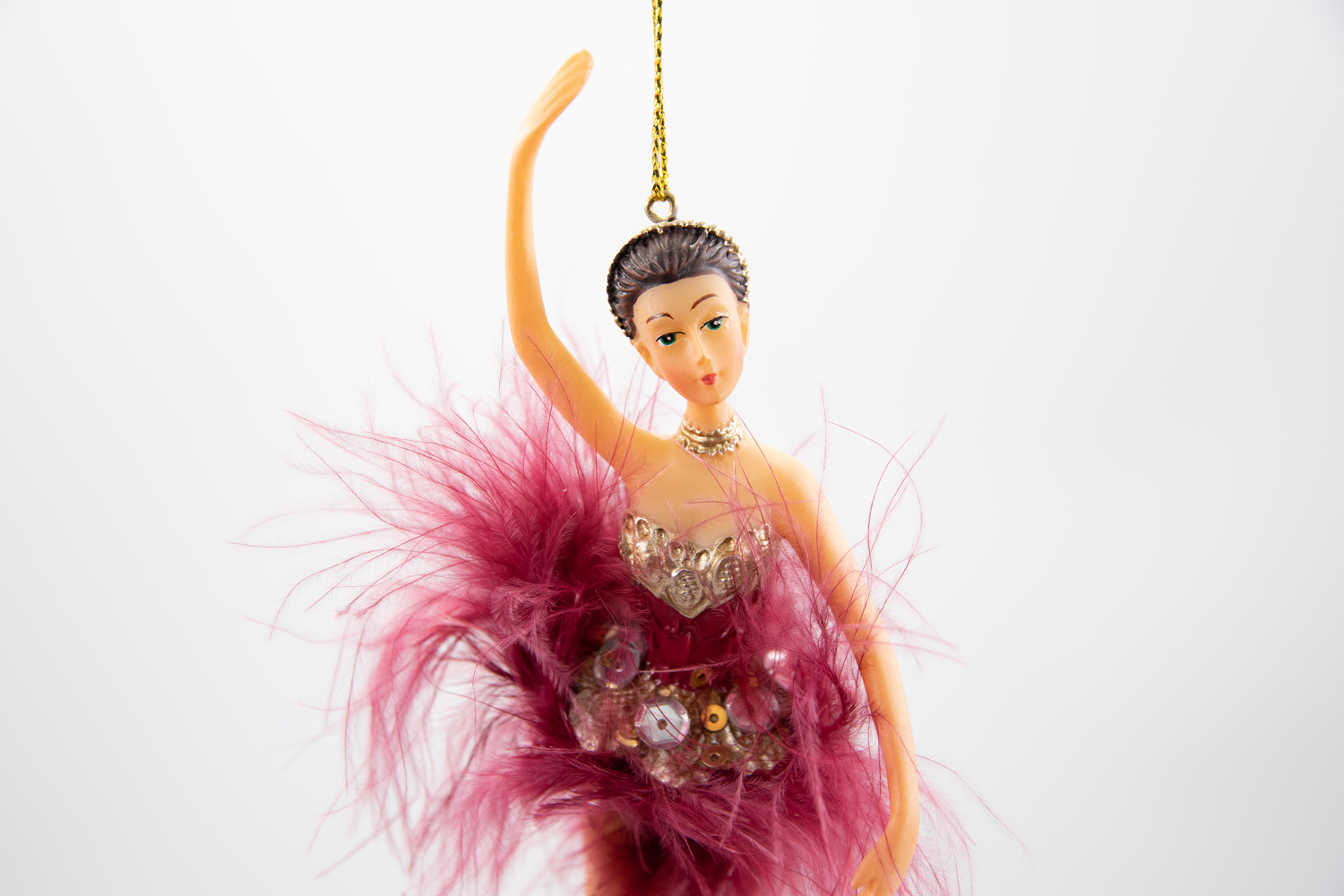 Ballerina Tänzerin Christbaumschmuck