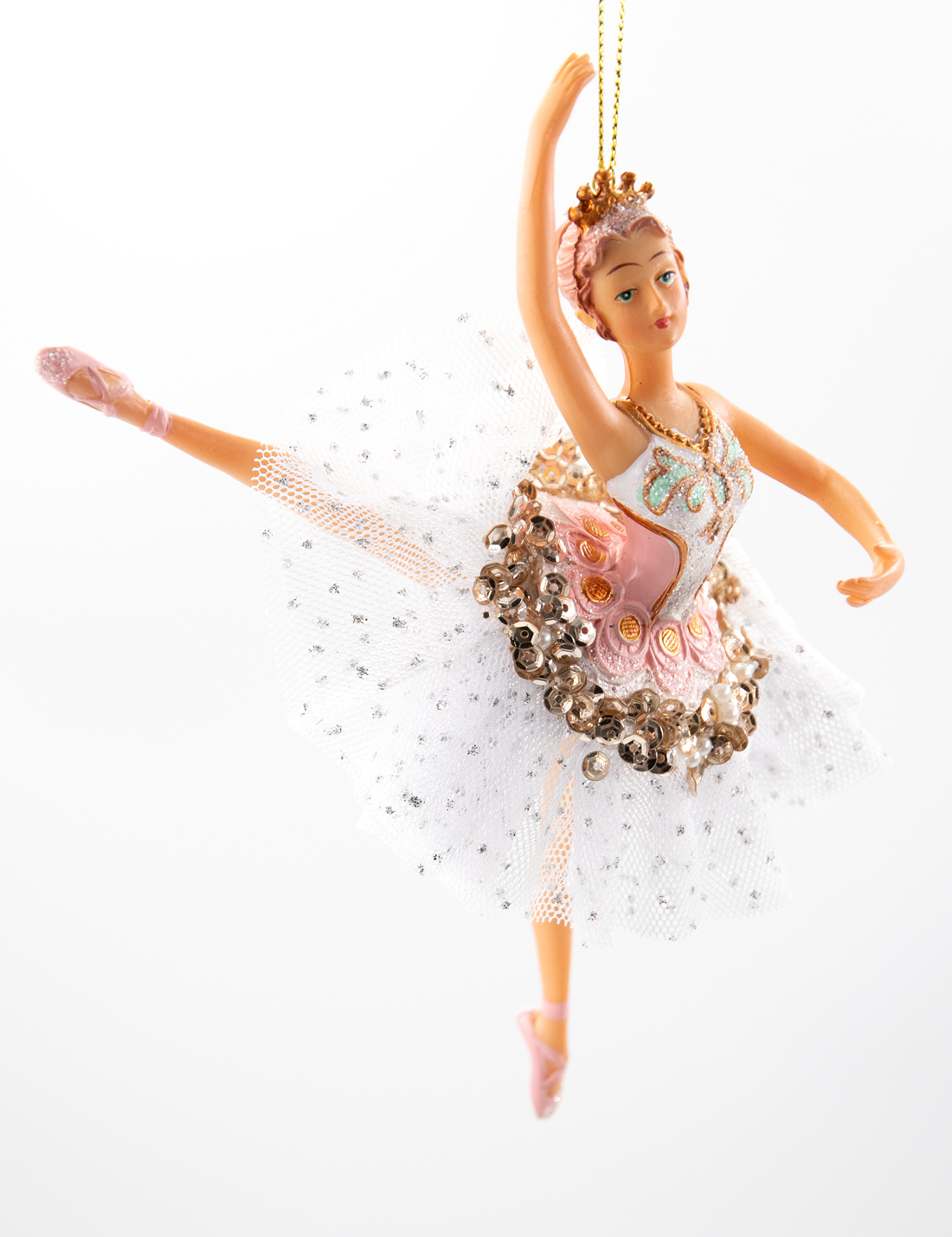 Good Will Tüll Ballerina Christbaumschmuck   