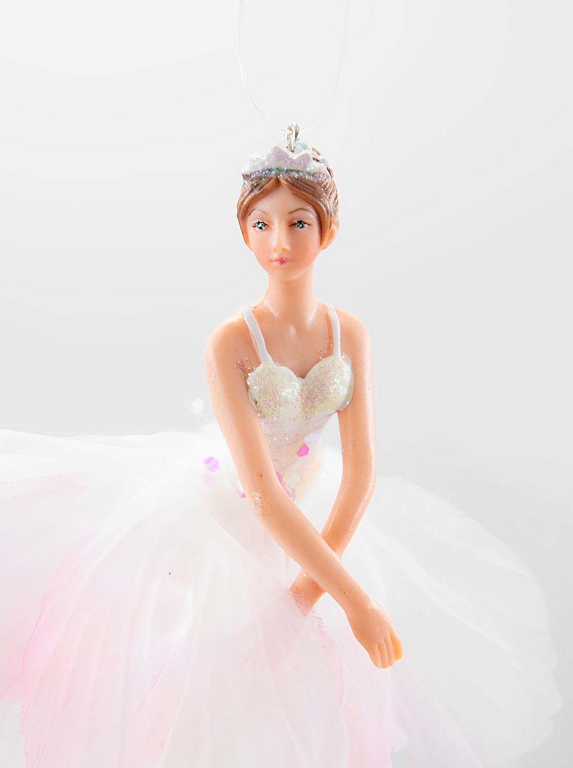 Goodwill  Sheer Flower Ballerina Christbaumschmuck    