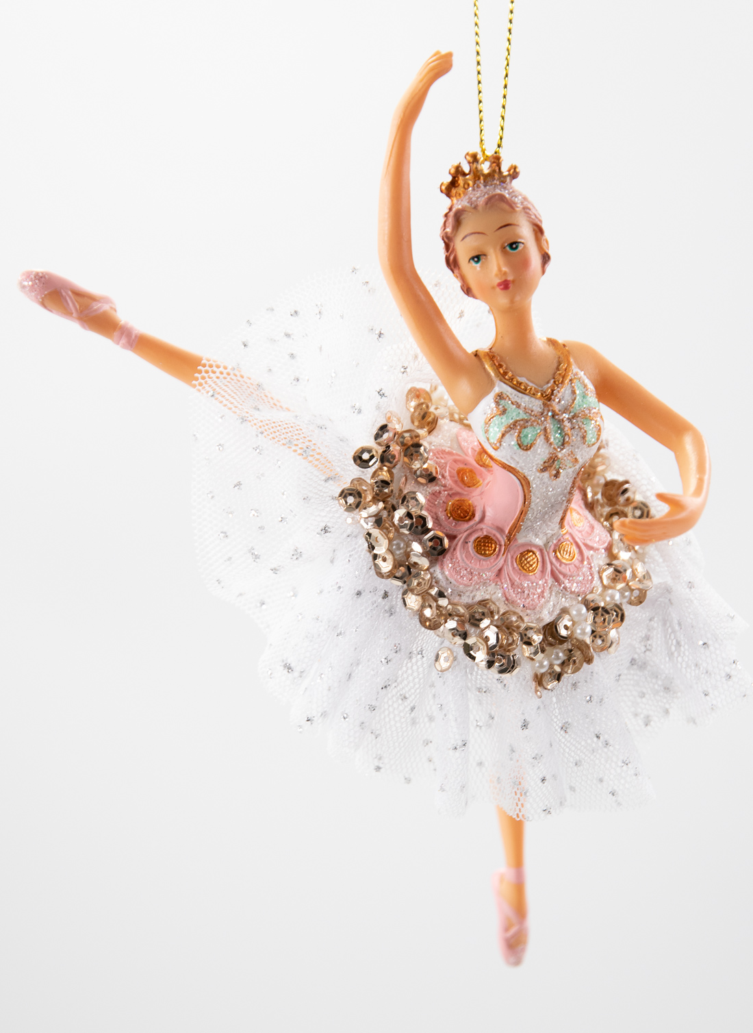 Good Will Tüll Ballerina Christbaumschmuck   