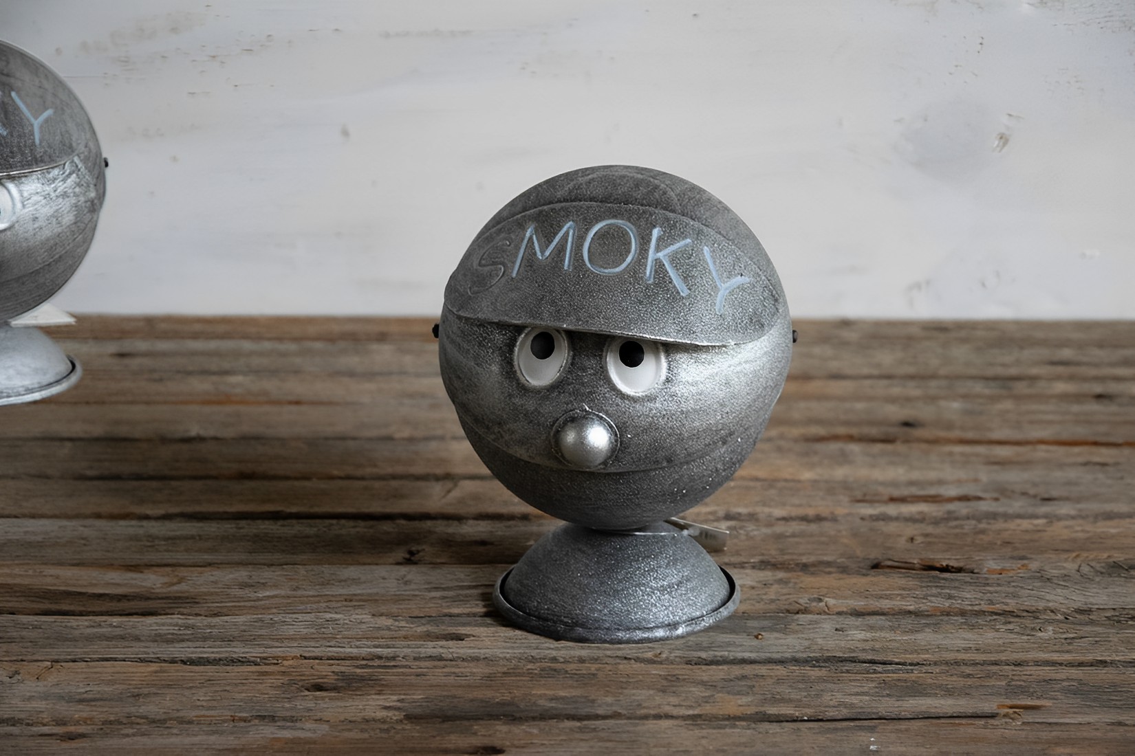 Aschenbecher Sturmaschenbecher Metall Smoky Boltze 