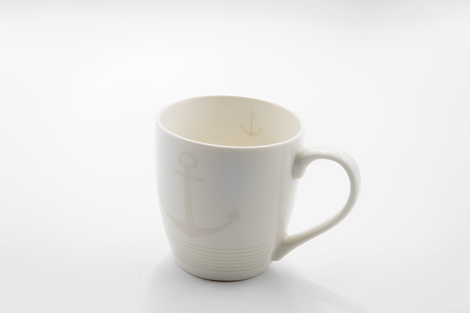 Kaffeetasse Becher Tasse  Jumbobecher Keramik 400ml Föhr Maritim 