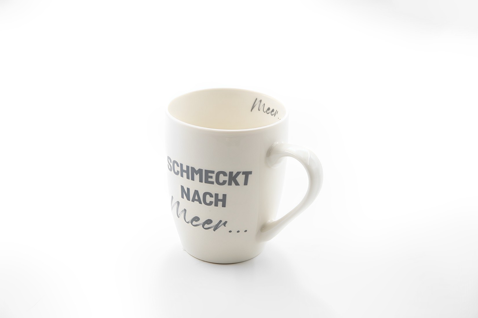 Kaffeetasse Becher Tasse  Keramik 350ml Schmeckt nach Meer... Maritim  