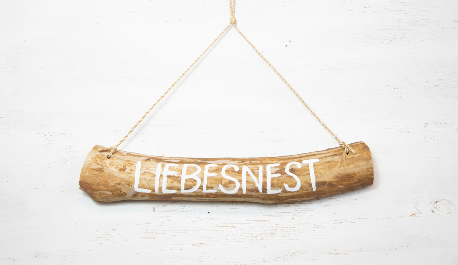 Türschild Liebesnest Holz Maritim  Landhausstil