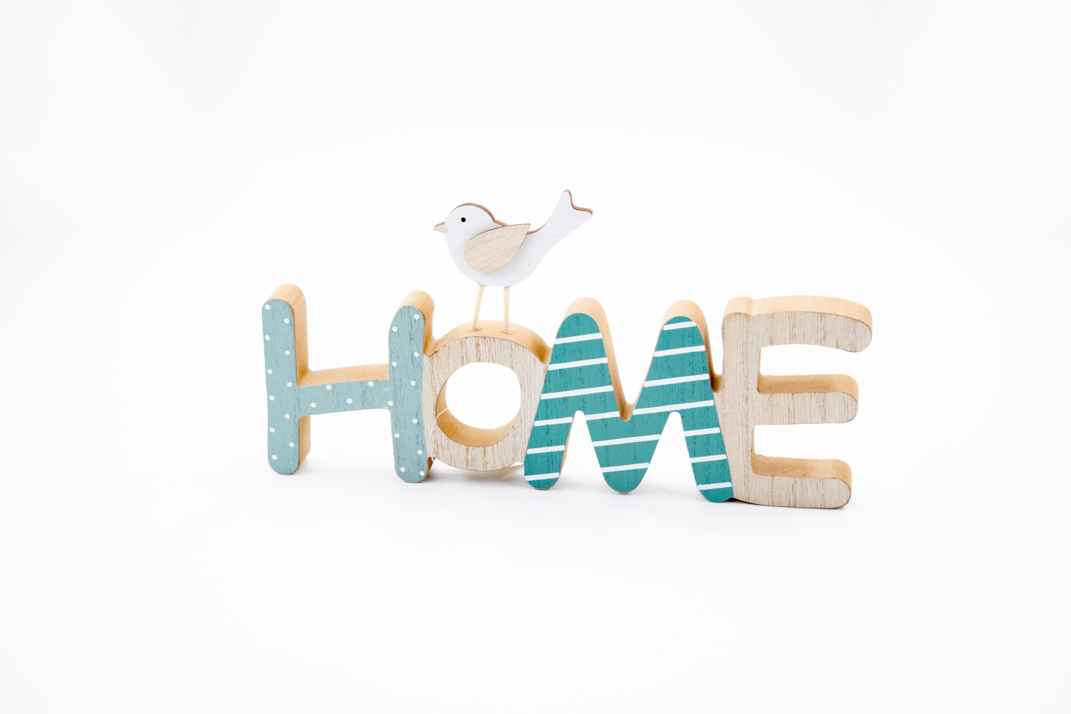 Schriftzug Home Holz Landhausstil