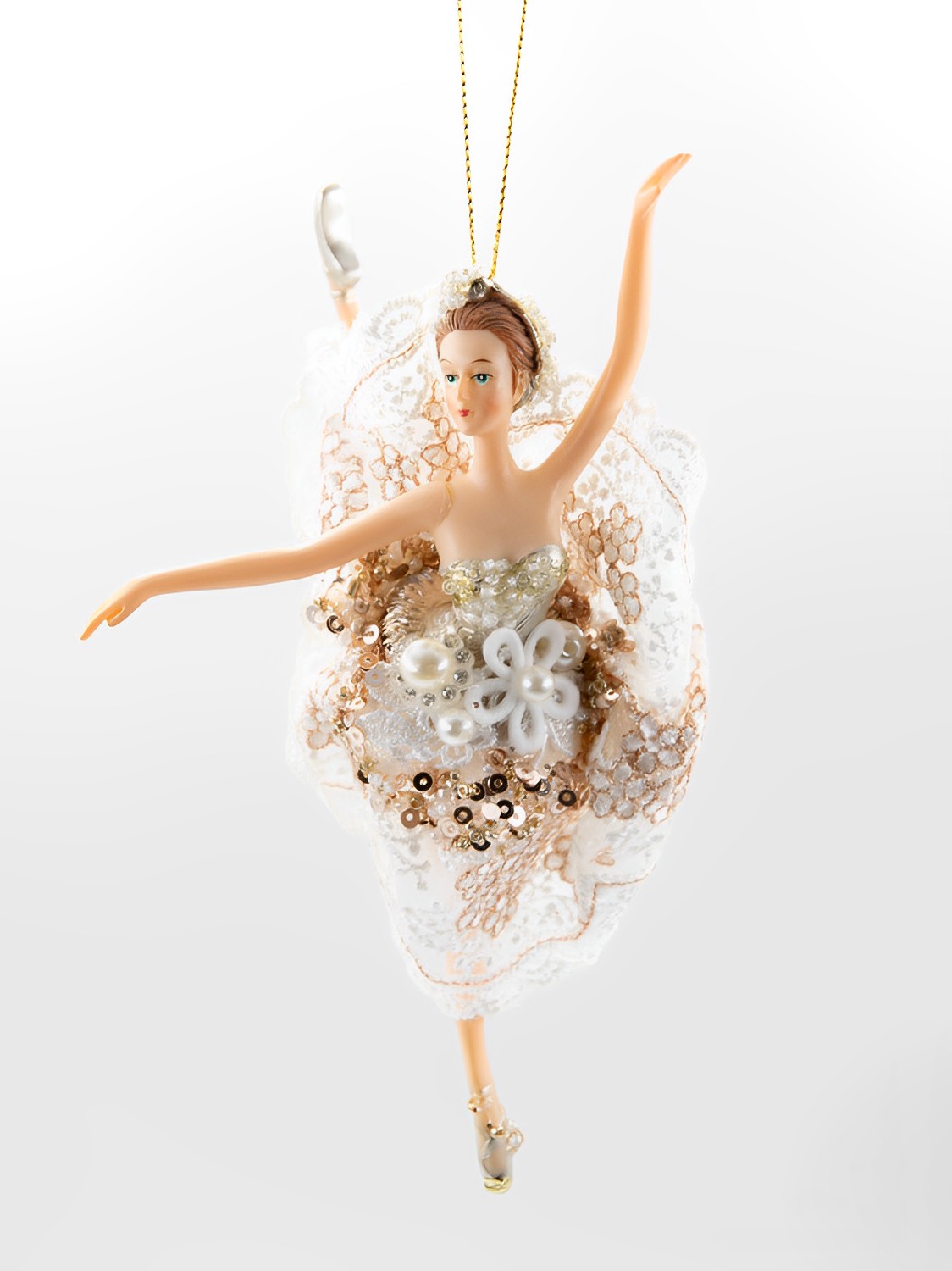 Good Will Pearl Ballerina Christbaumschmuck  