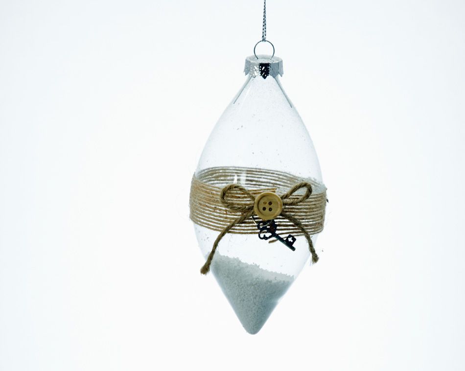 Clayre & Eef Glaskugel Weihnachtskugel Christbaumschmuck