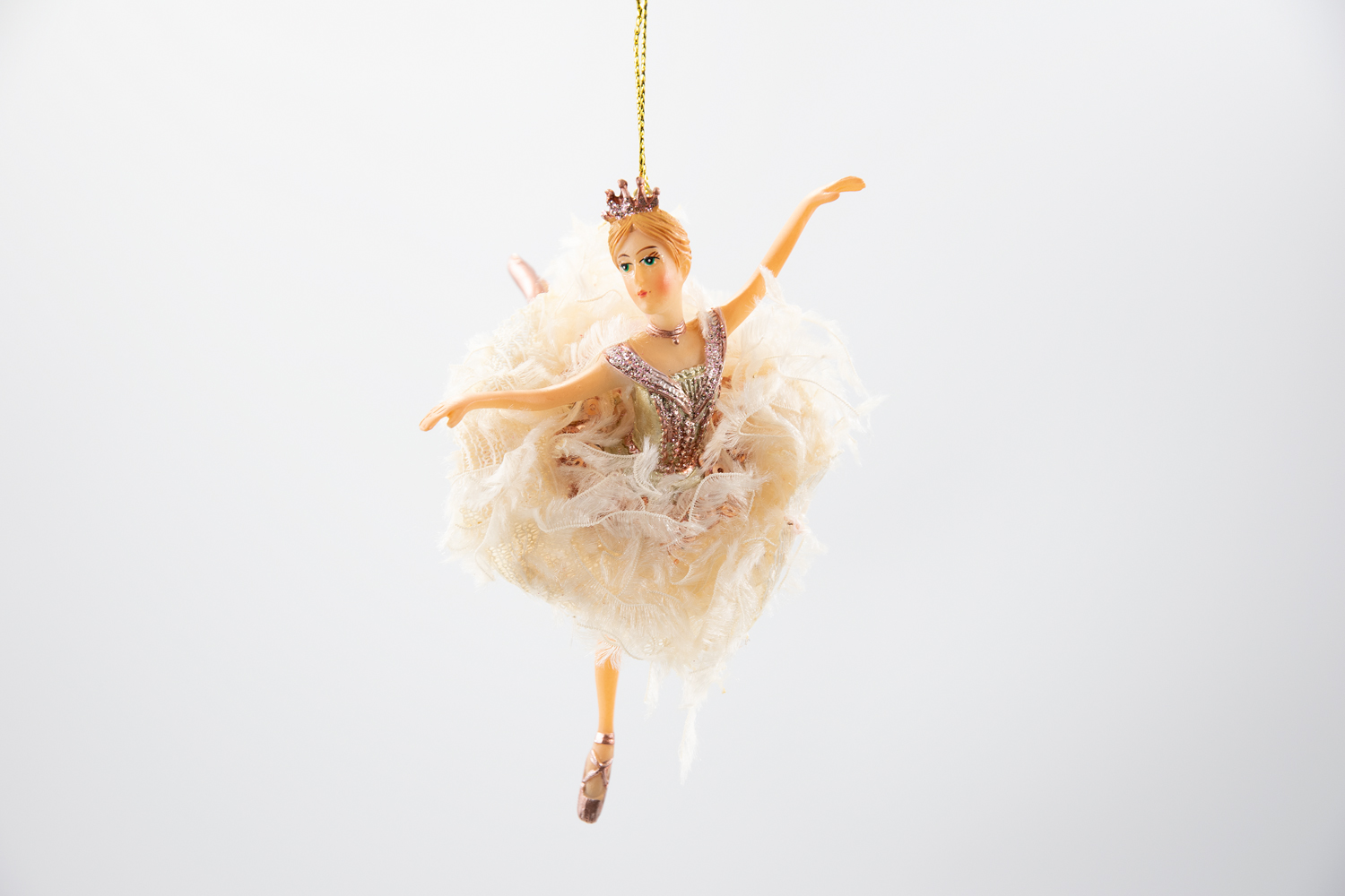 Ballerina Tänzerin Christbaumschmuck