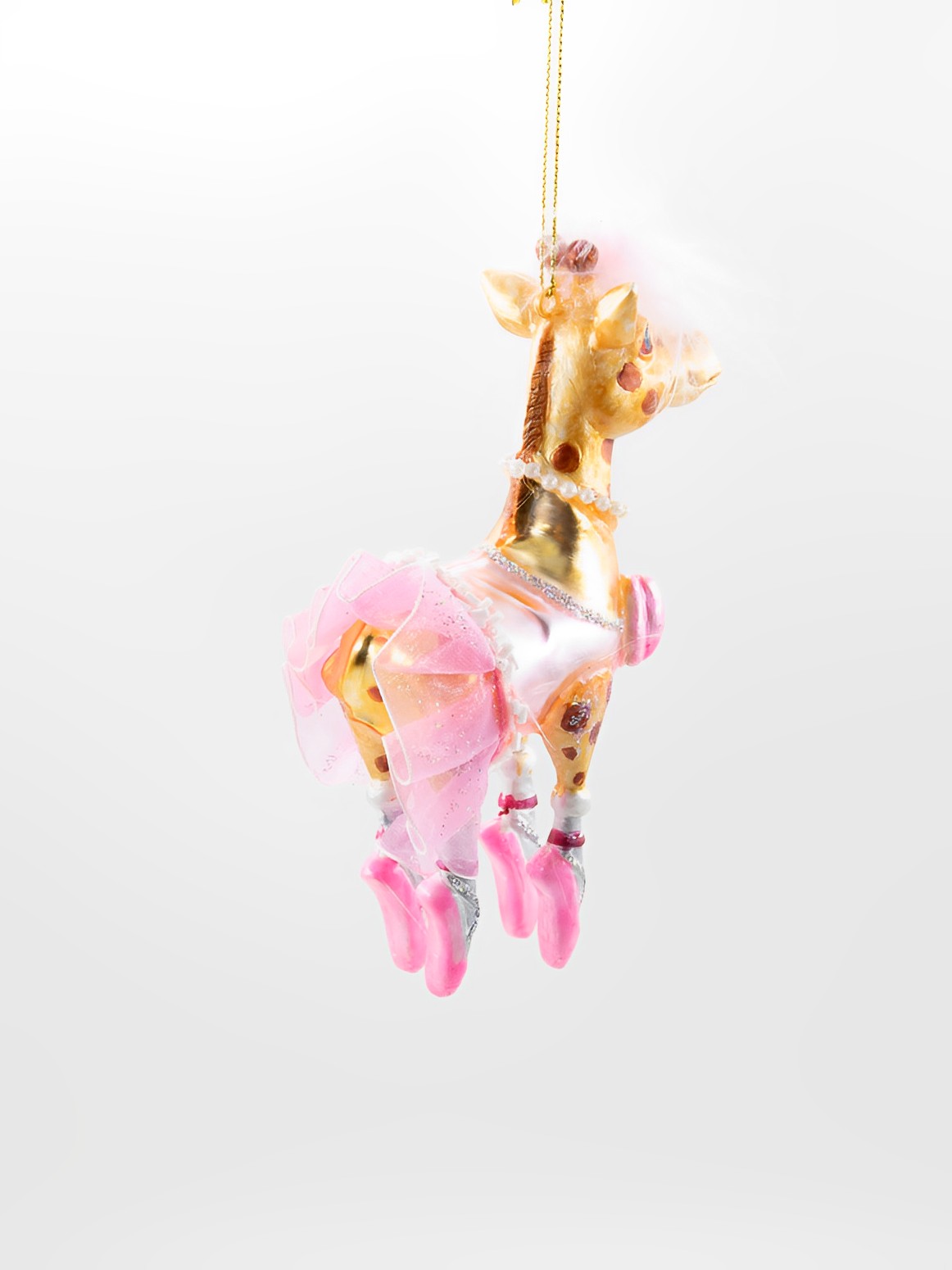 Weihnachtsschmuck Hänger Giraffe Ballerina