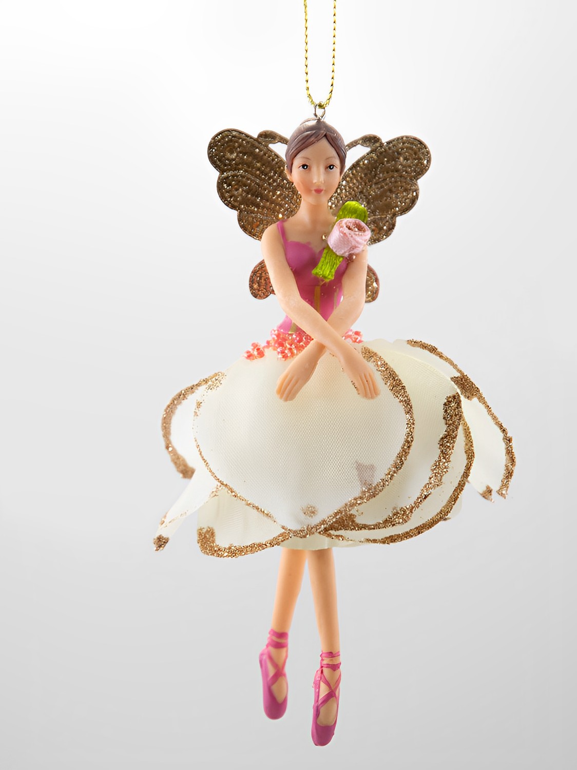 Gisela Graham Ballerina Weihnachtsschmuck 