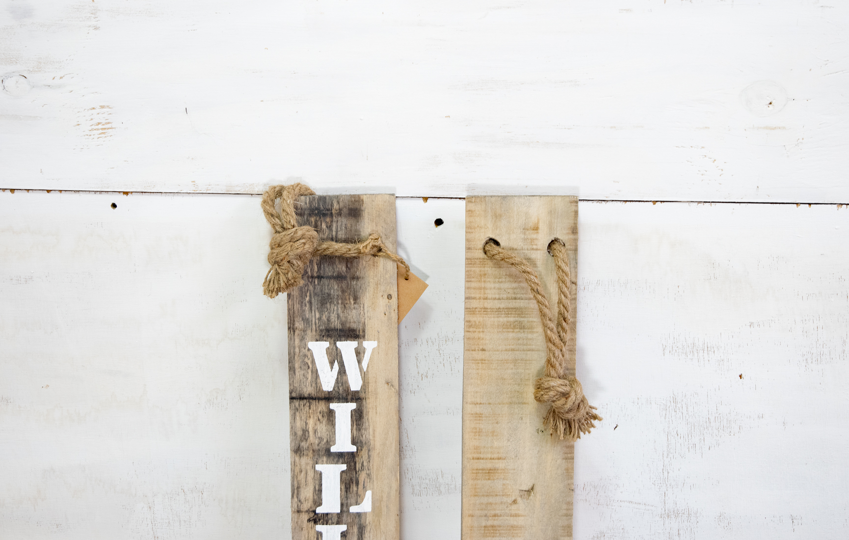 Türschild Willkommen Holz Maritim Landhausstil