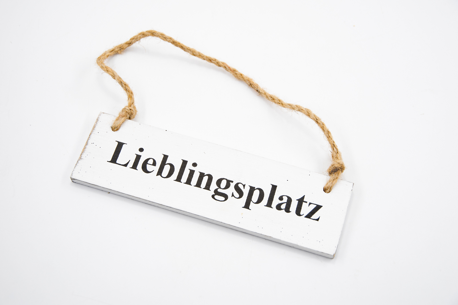 Türschild Schild Lieblingsplatz Holz weiss Landhausstil Maritim