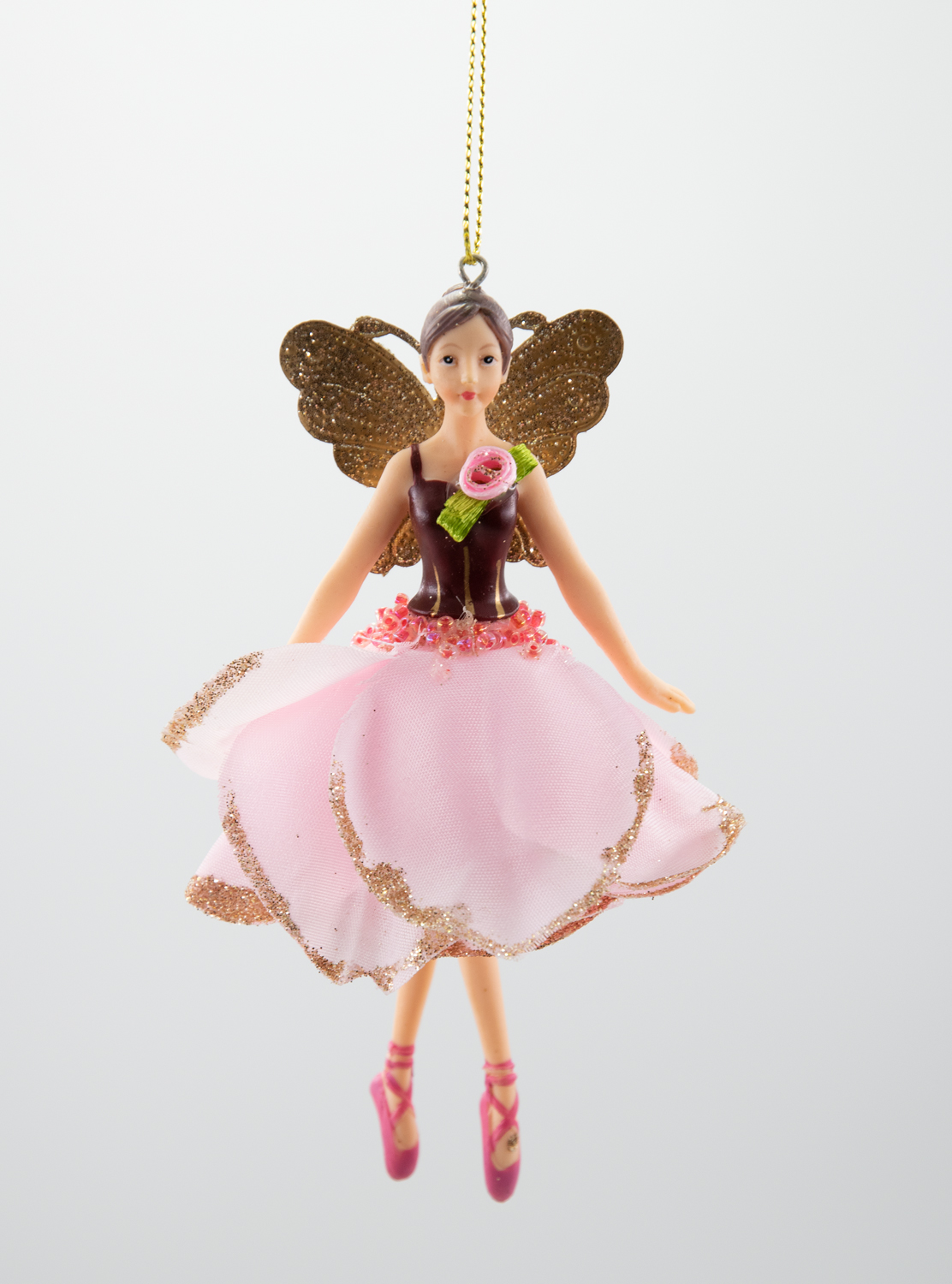 Gisela Graham Ballerina Weihnachtsschmuck  