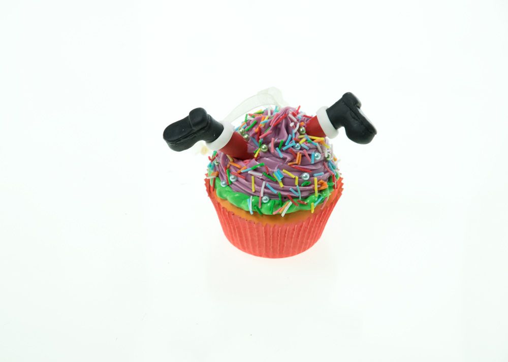 Cupcake Character Weihnachtsschmuck