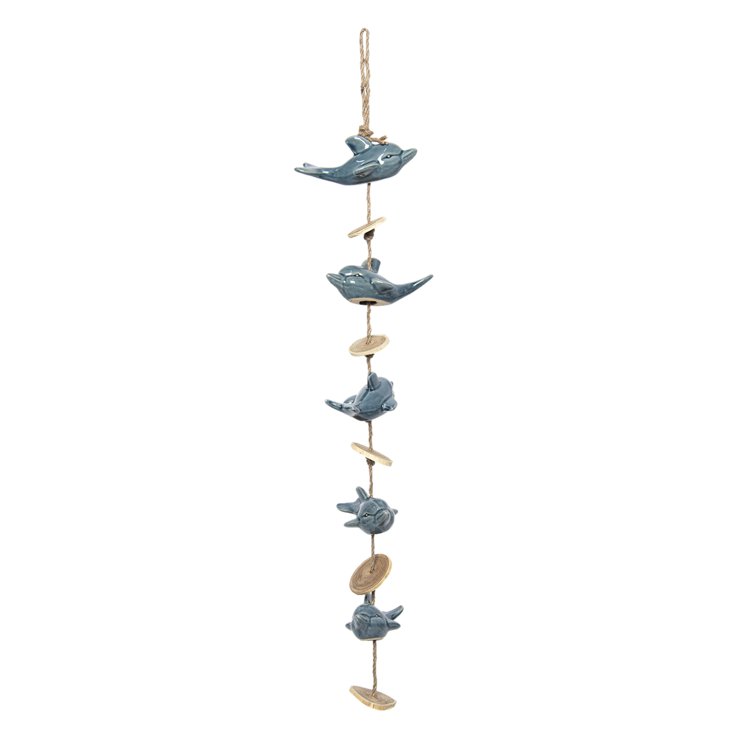Maritime Girlande Windspiel  Delphin Maritim