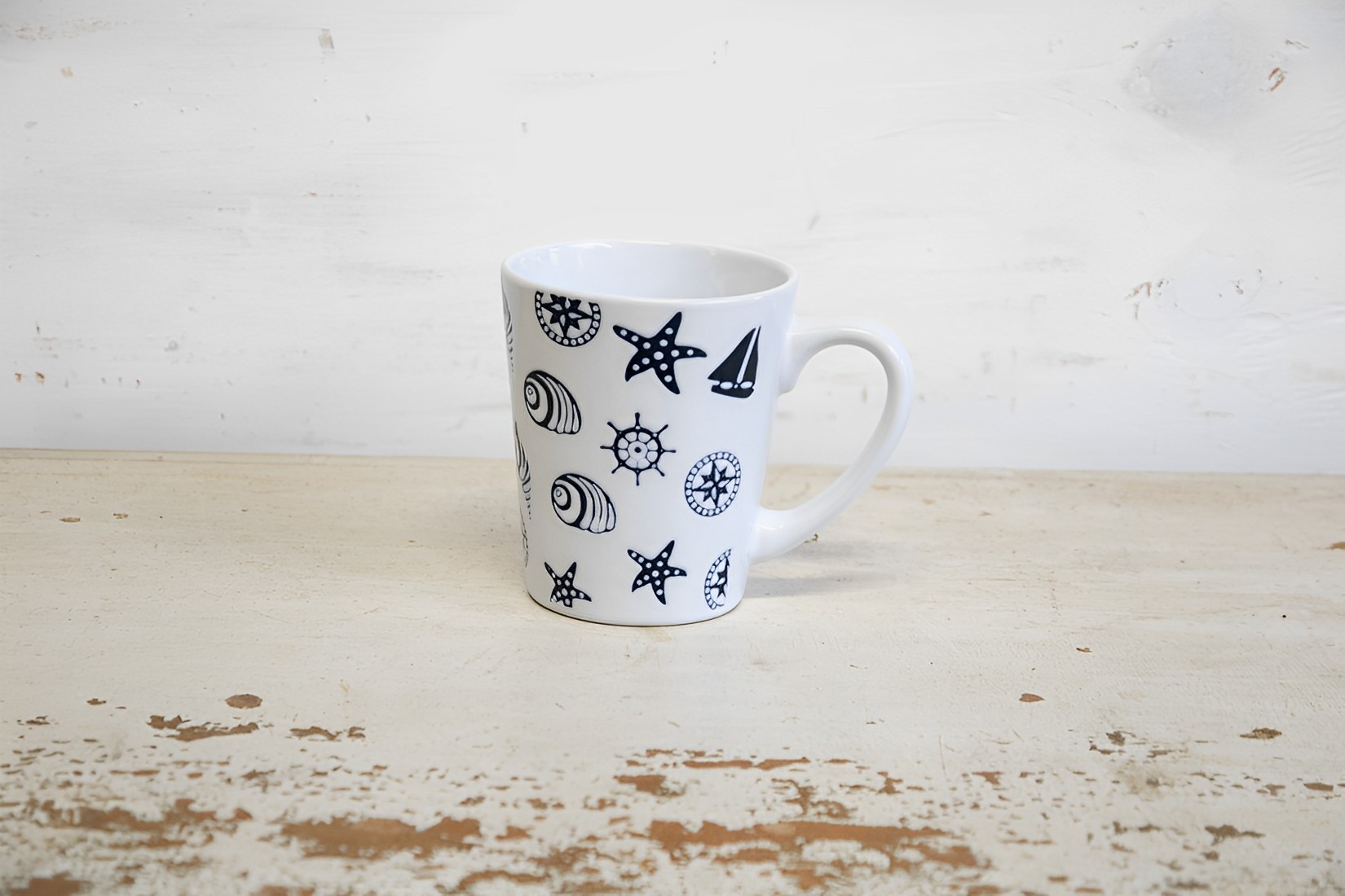 Kaffeetasse Becher Tasse Keramik 250ml Maritim  