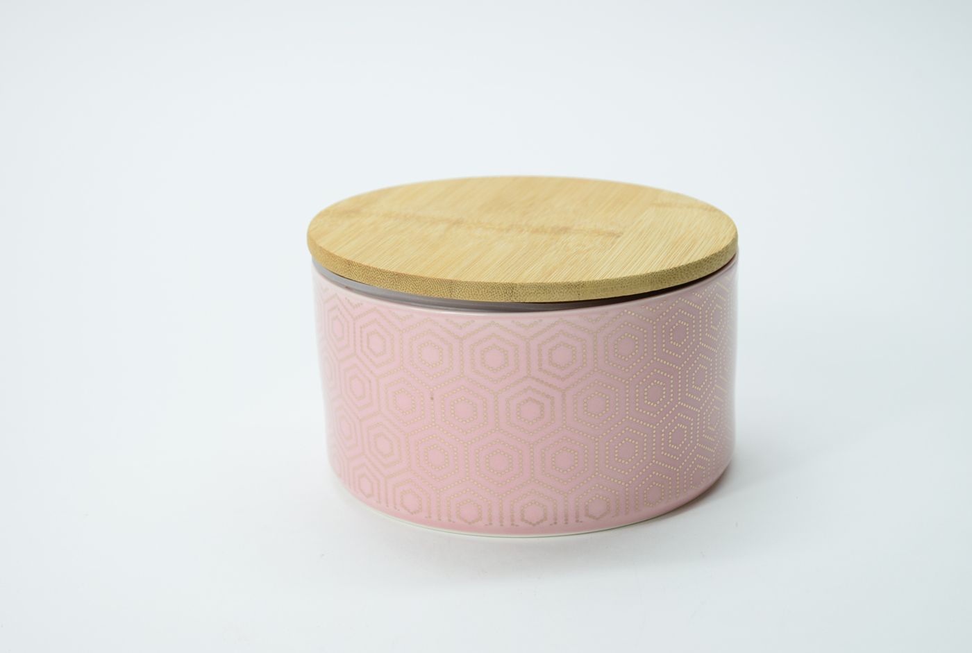 Vorratsdose rosa 16 cm Landhausstil
