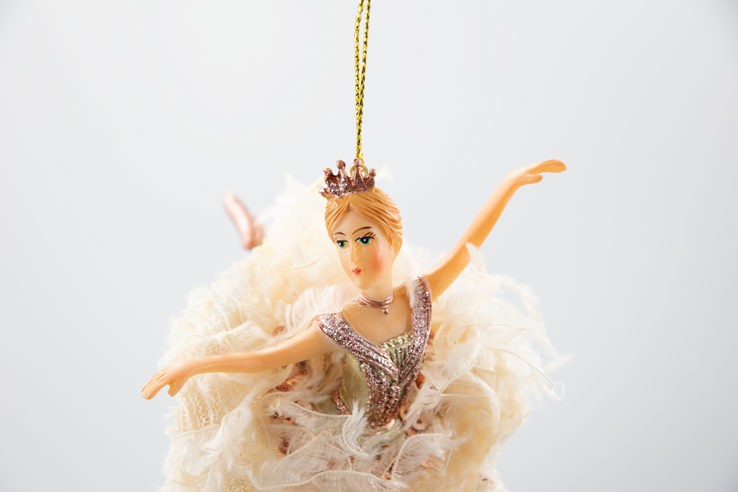 Ballerina Tänzerin Christbaumschmuck