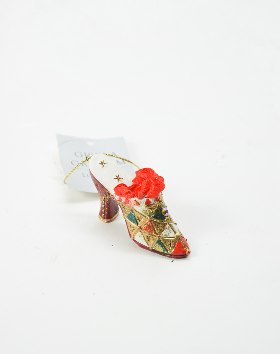 Gisela Graham Venezia Schuh Weihnachtsschmuck