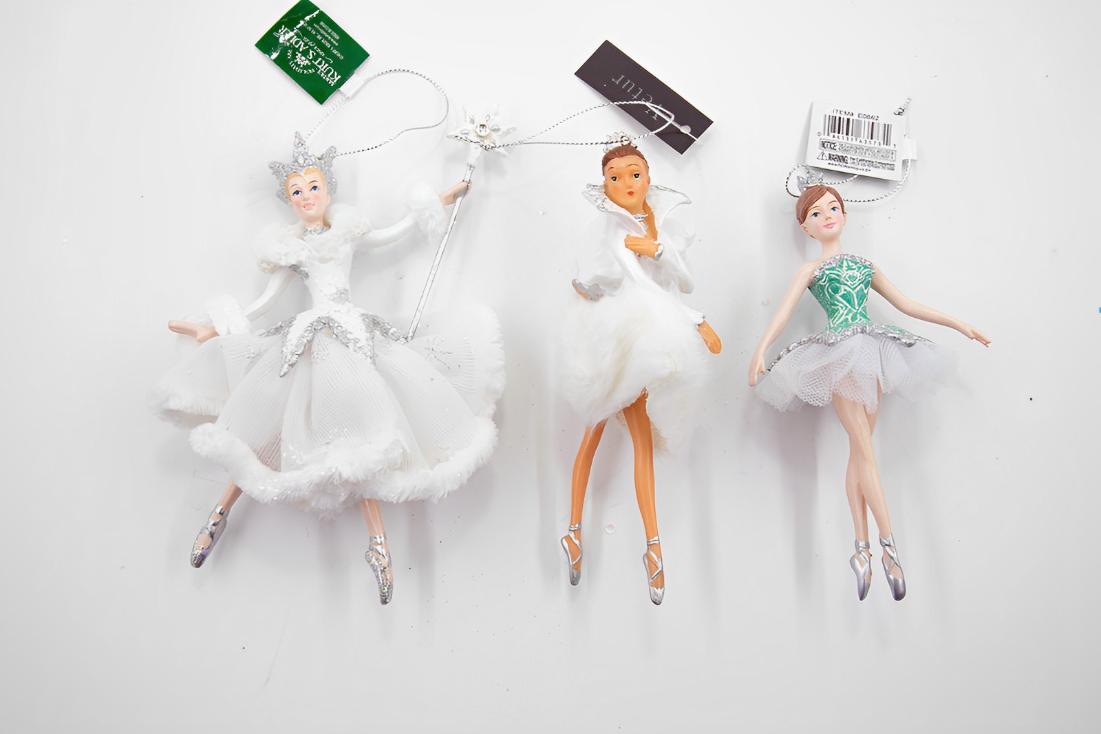Ballerina 3er Set B-Ware Christbaumschmuck 