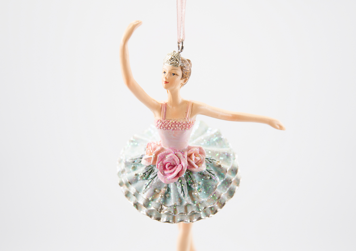 Gisela Graham Pastell Ballerina Weihnachtsschmuck