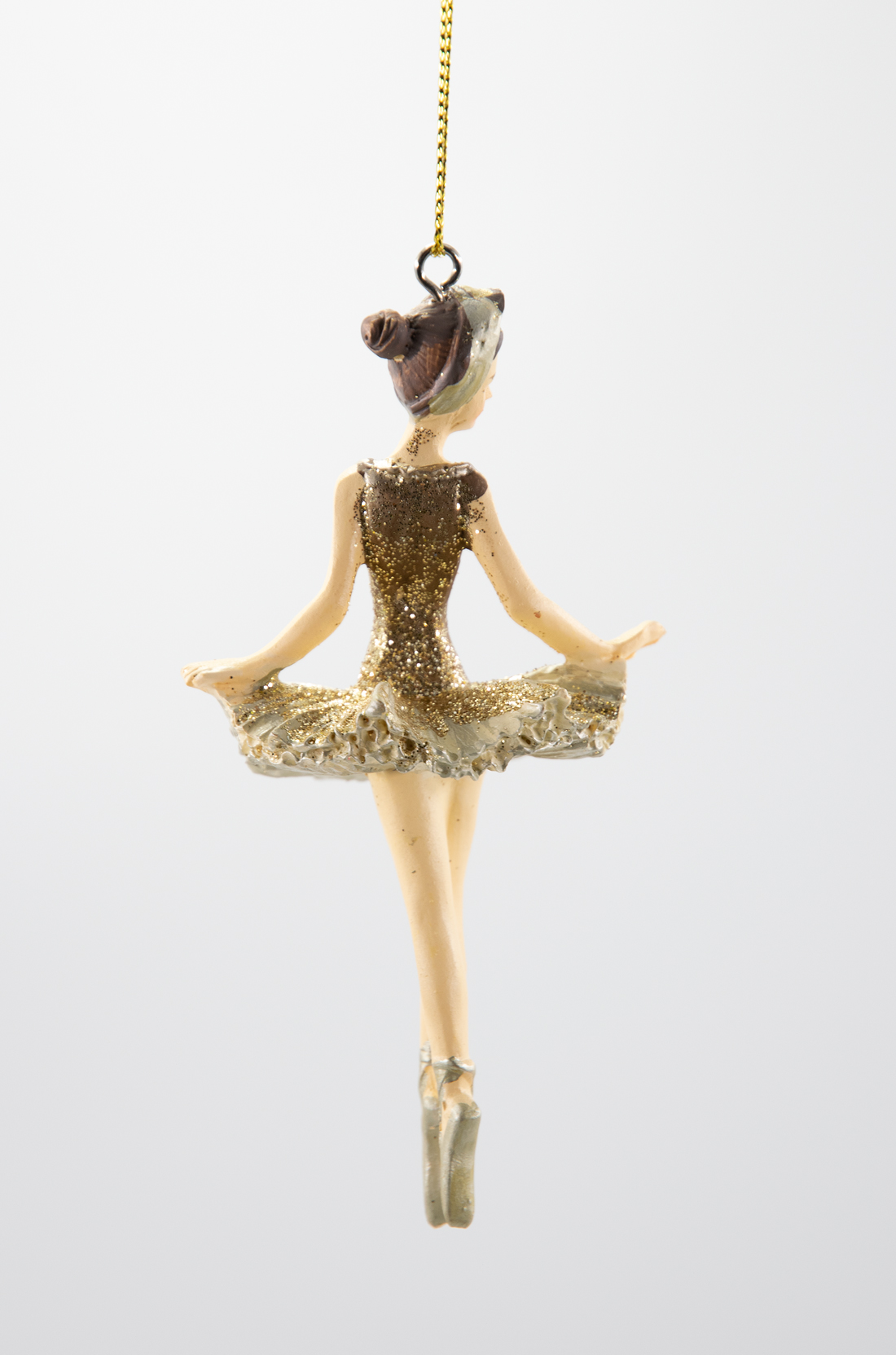 Ballerina gold Christbaumschmuck   