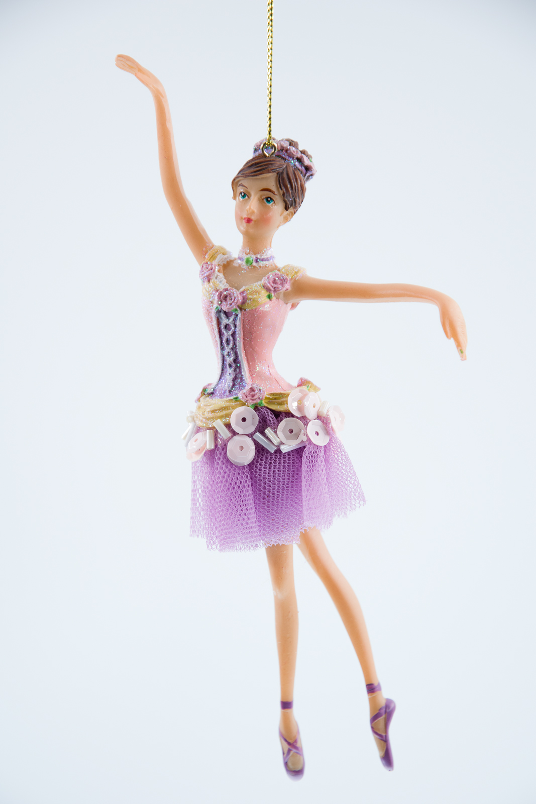 Ballerina Tänzerin Christbaumschmuck