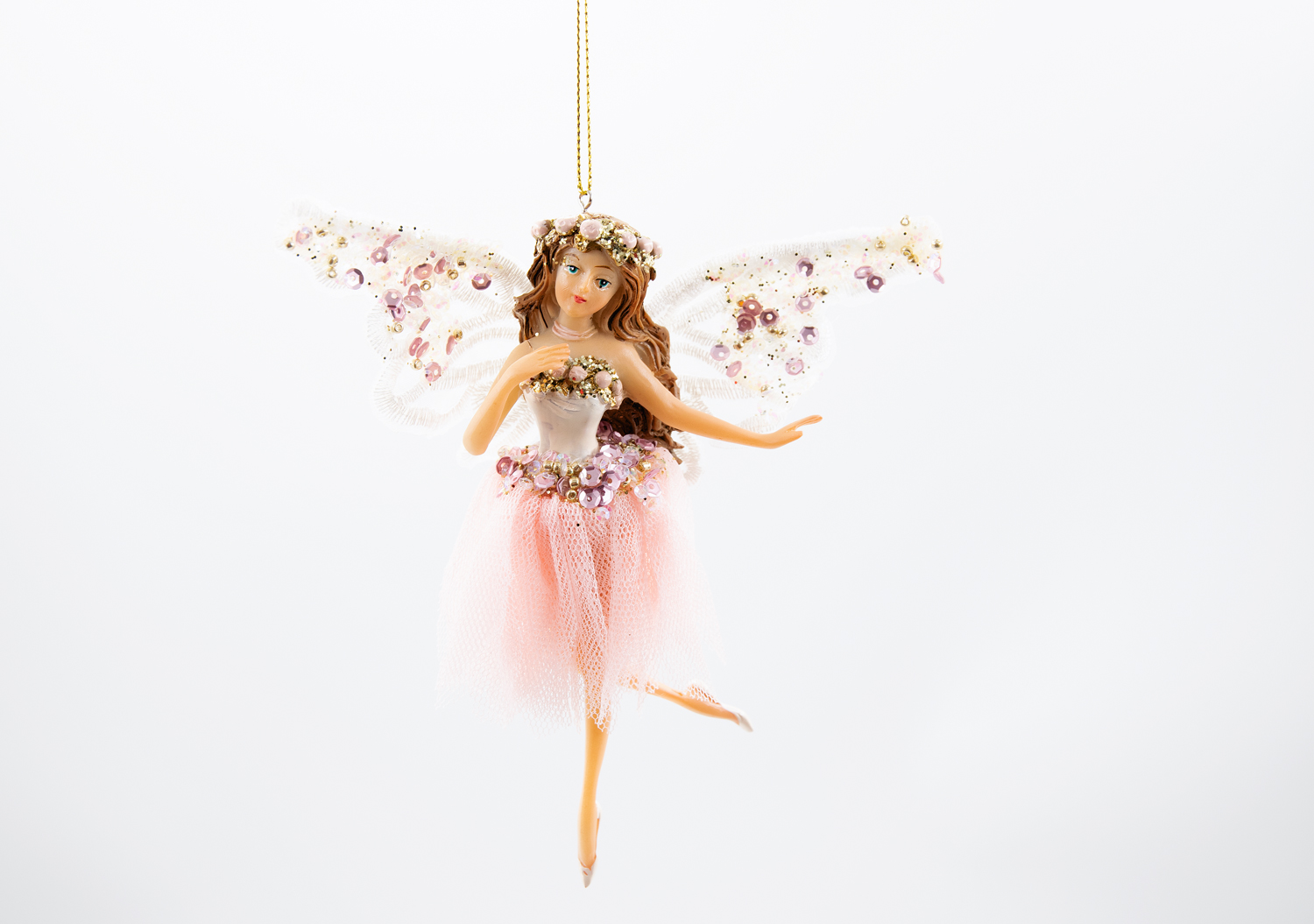 Good Will Tulle/Lace Wing Ballerina Christbaumschmuck