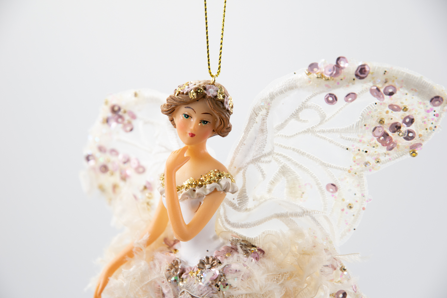 Good Will Lace Wing Ballerina Christbaumschmuck