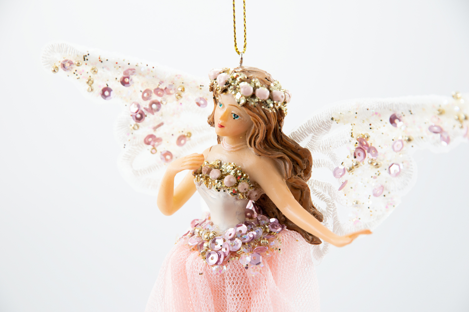 Good Will Tulle/Lace Wing Ballerina Christbaumschmuck
