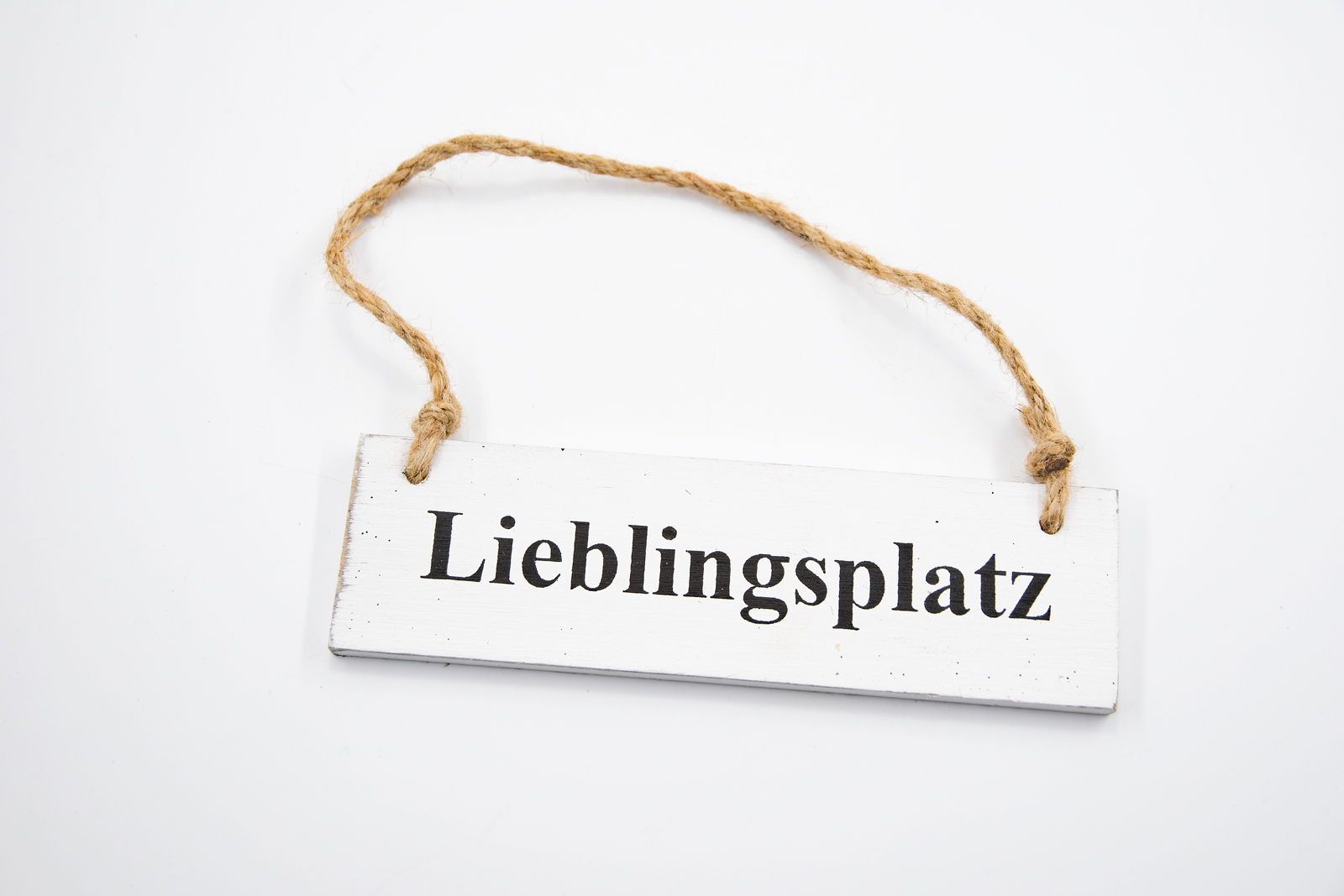 Türschild Schild Lieblingsplatz Holz weiss Landhausstil Maritim