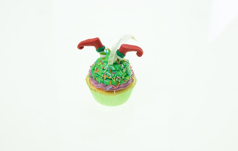 Cupcake Character Weihnachtsschmuck
