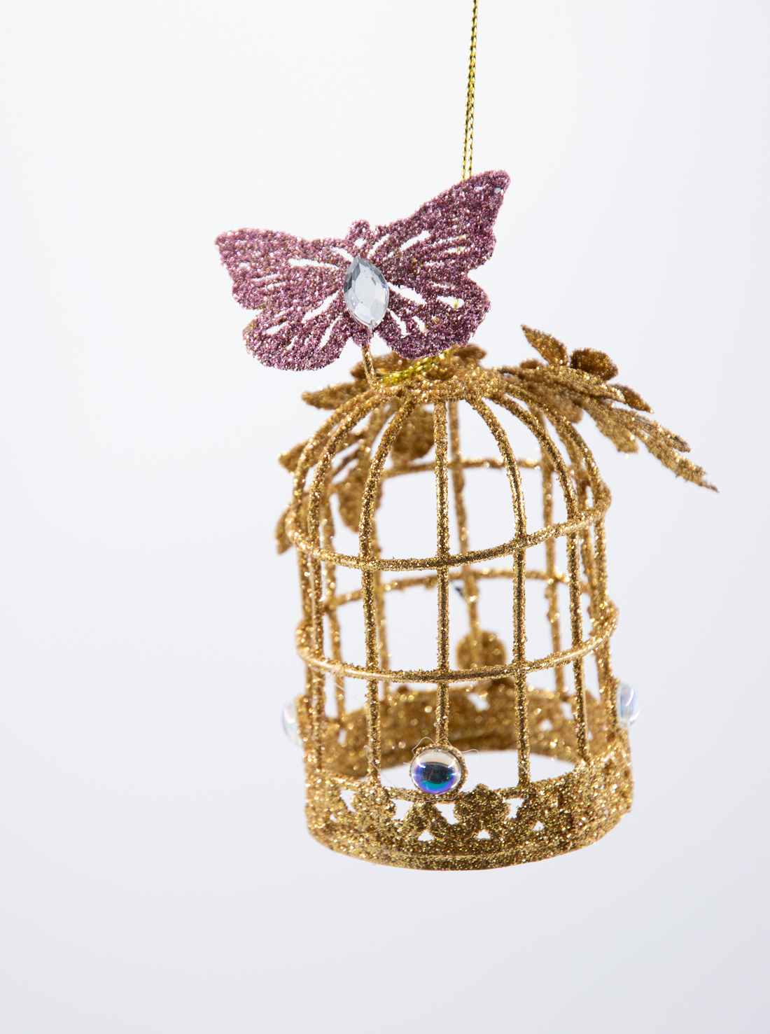 Vogelkäfig Birdcage XMAS Christbaumschmuck