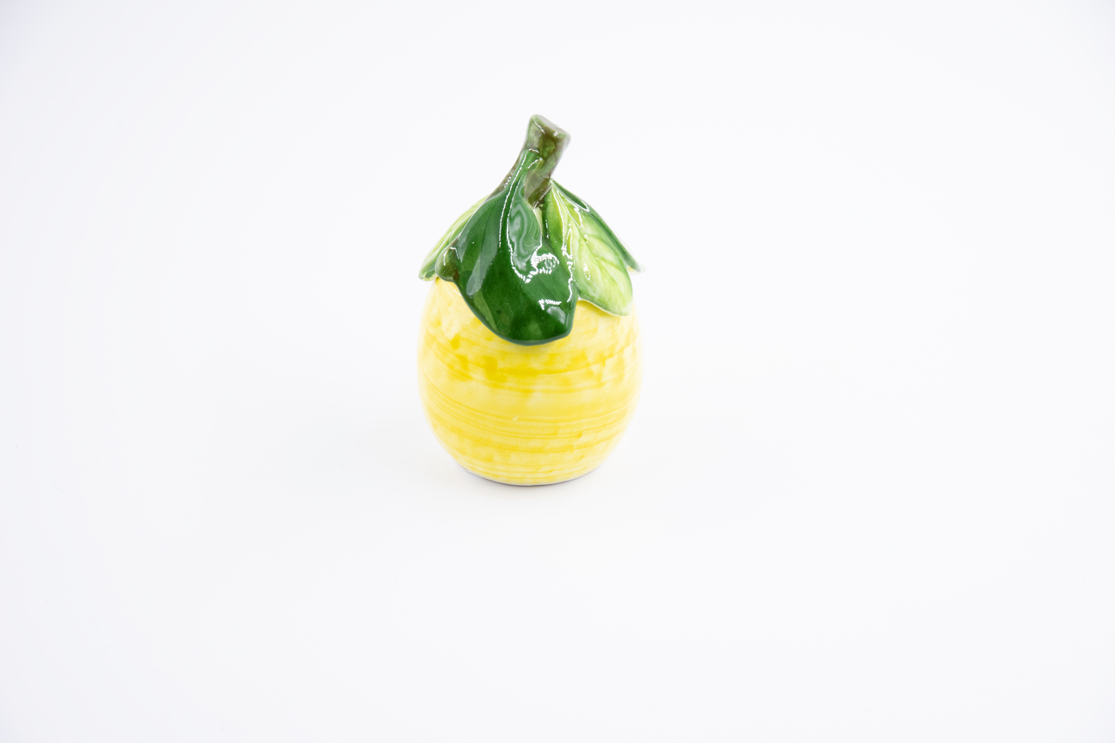 Zuckerdose Zitrone Landhausstil