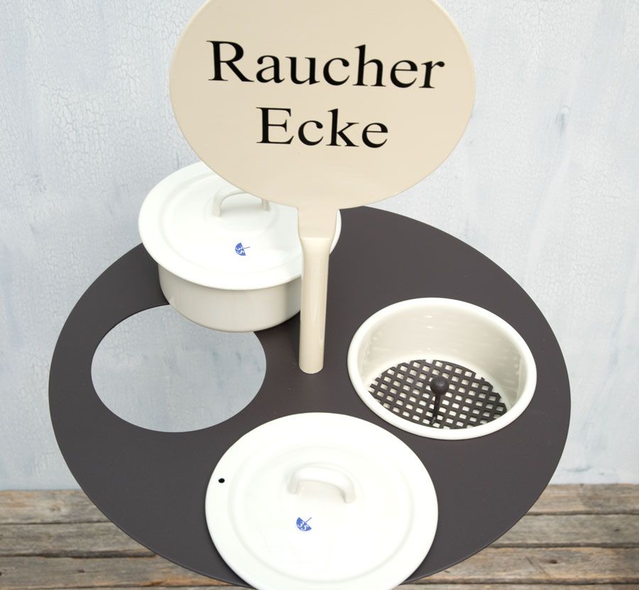 Raucherecke einfach Aschenbecher