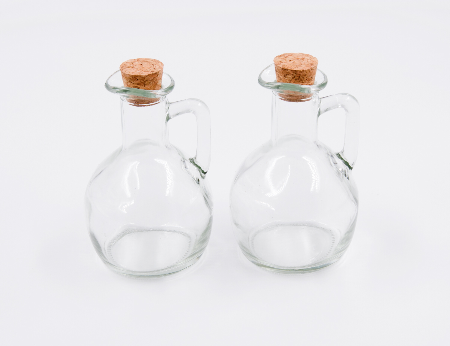 Essig- Ölflaschen Set mit Korken