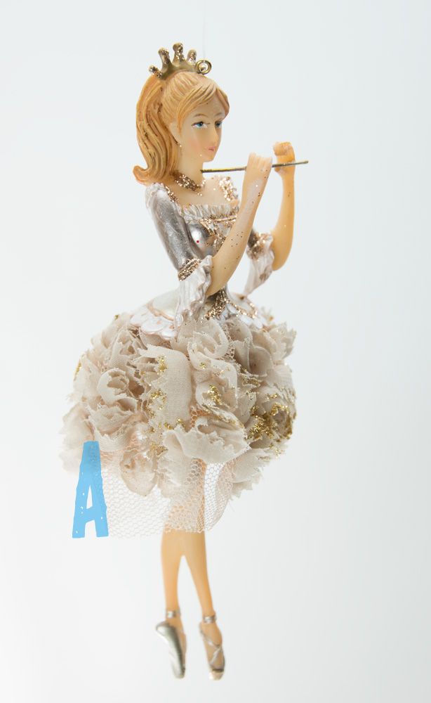 Gold Ballerina Christbaumschmuck