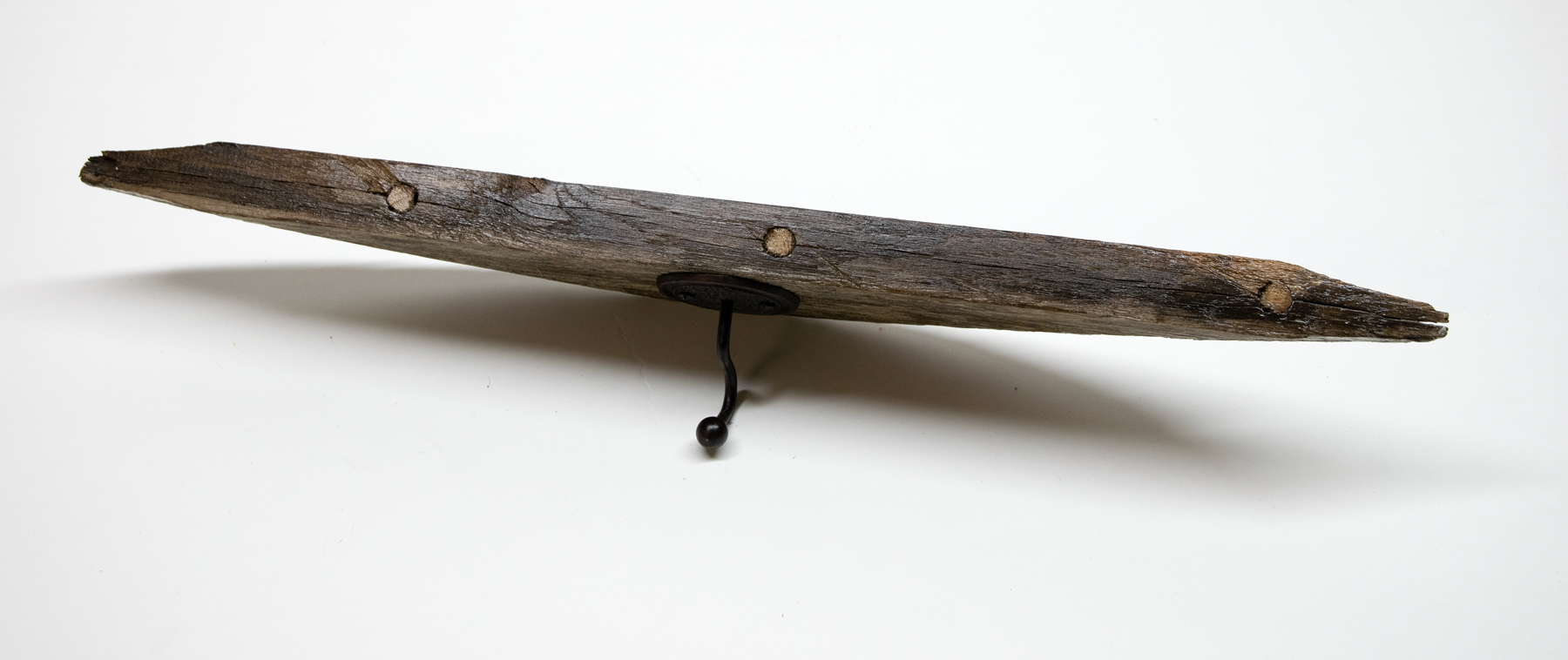 Garderobe Hakenleiste Rustikal Vintage Antik 1 Haken