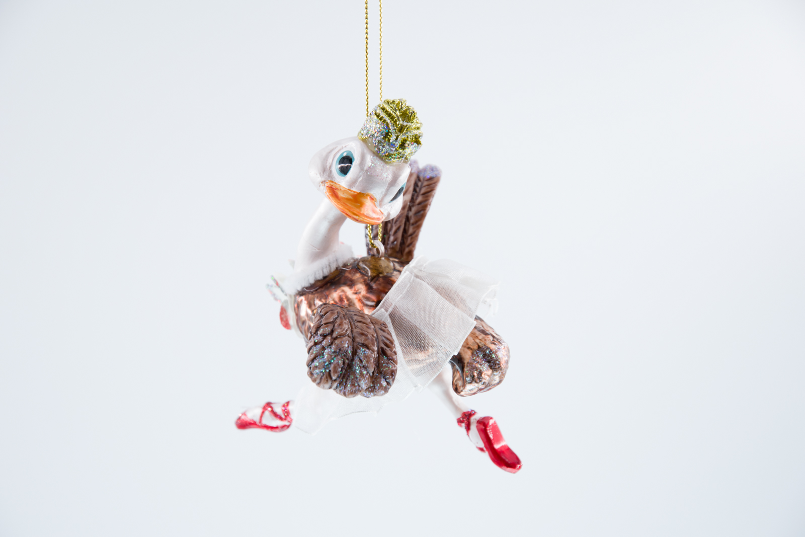 Strauß / Kamel Christbaumschmuck